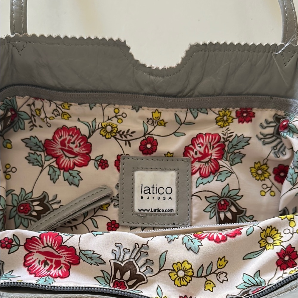 Latico Women's Floral Gray Bag